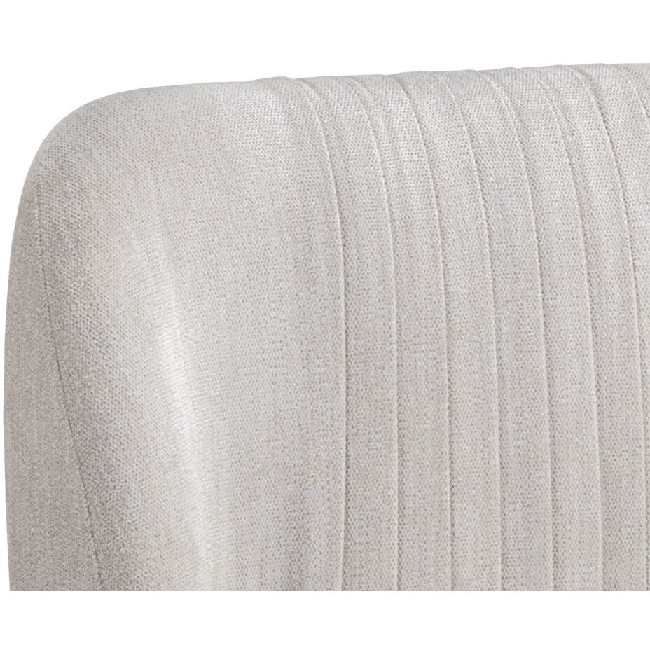 Nevin 38 inch Polo Club Muslin Counter Stool